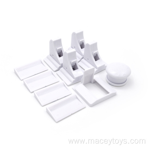 Baby Adhesive Mount Magnetic Cabinet Drawer Safety Lock